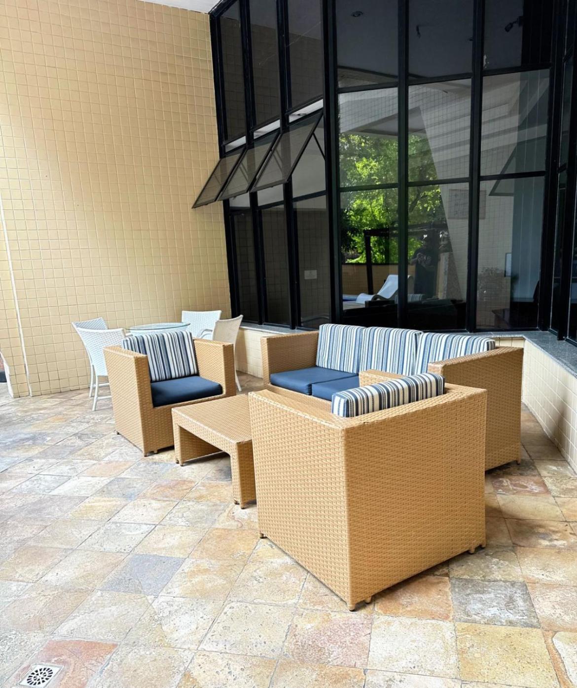 Apartamento A 300M Beira Mar-Meireles! Servico Diario E Wi-Fi 650Mb! ฟอร์ตาเลซา ภายนอก รูปภาพ