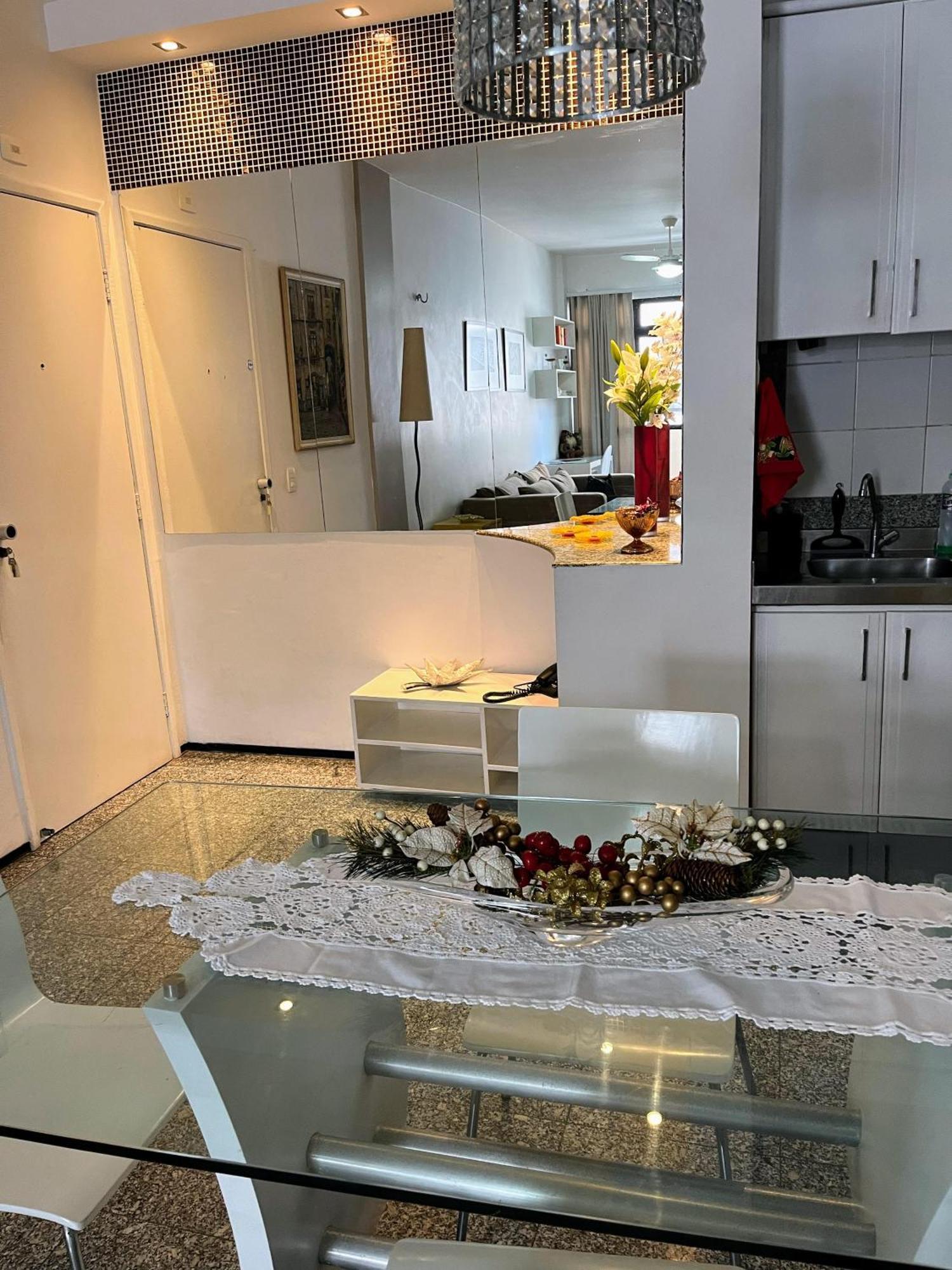 Apartamento A 300M Beira Mar-Meireles! Servico Diario E Wi-Fi 650Mb! ฟอร์ตาเลซา ภายนอก รูปภาพ